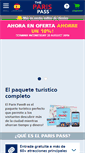 Mobile Screenshot of parispass.es